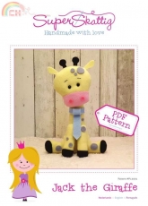 Super Skattig Jack the Giraffe - English, Dutch, Portuguese