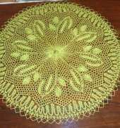 Knitted doily by Niebling