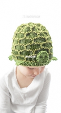 Trusty Turtle Hat by Cassandra May free version