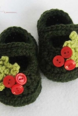 Yarn Blossom Boutique - Holly Baby Shoes