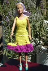 Maguinda Bolsón - Ema dress and bag set for dolls