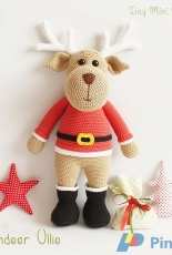 Amigurumi Aşkına - Tiny Mini Design - Demet Karabayır - Reindeer Ollie
