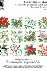 Kooler Design Studio - Christmas Botanical Ornaments KDS 1201 by Jorja Hernandez