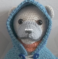 Elias bear with winter outfit