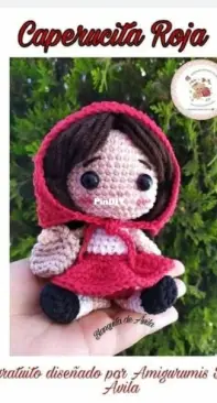 Amigurumis Blanquita de Avila - Little Red Riding Hood - Caperucita Roja - Spanish - Free