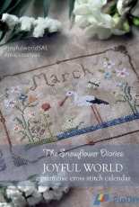 The Snowflower Diaries-Joyful World Calendar-March-Free