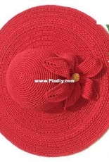 Vietnamcrochet - Red hat - Vietnamese - Free