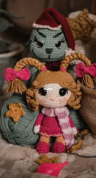 Dani Diro Handmade - Daniela Diaz - Cindy Lou - English (Crochet)