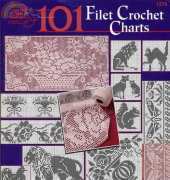 American School of Needlework ASN 1275 101 Filet Crochet Charts