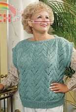 Lace Stitch Pullover by Linda Luder