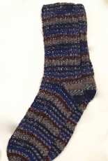 Twisted Rib Stitch Socks by Jess McCaughey-Free