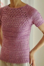 Pink Onyx Sweater by Ayako Monier -Free
