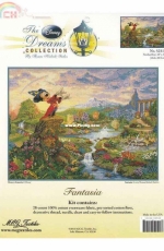 M.C.G. Textiles 52510 - Thomas Kinkade Disney The Dream Collection - Fantasia (Repaint)
