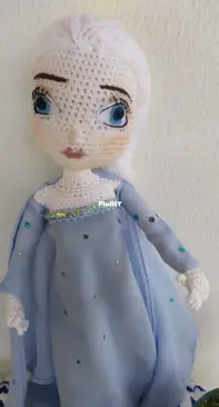Amigurumi  doll frozen