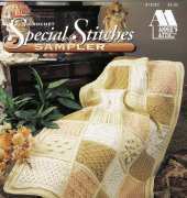 Annie's Attic 878302 Crochet Special Stitches Sampler Afghan