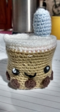 Bobba tea amigurumis!!