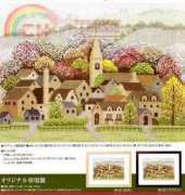 Olympus Embroidery Nº7176 - Village in Spring