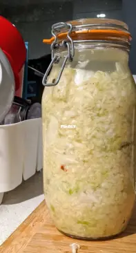 sauerkraut making at home
