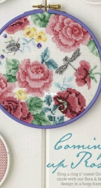 Coming up Roses by Maria Diaz from Cross Stitcher 292 PCS + XSD