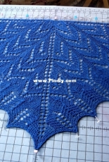 198 yds. of Heaven Shawl by Christy Verity-Free