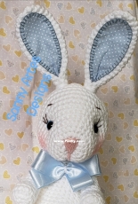 Candy blue bunny