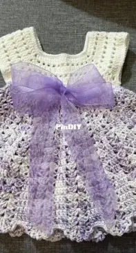 crochet dress for newborn