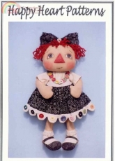 Happy Heart Patterns-HHF 235-Cute As A Button Annie