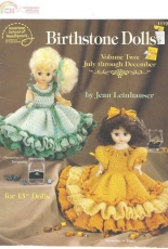 American School of Needlework ASN 1119 - Birthstone Dolls Volume 2: July through December by Jean Leinhauser
