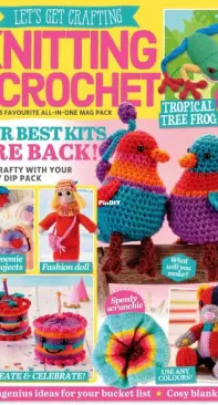Let's Get Crafting Knitting & Crochet – Issue 147 2022