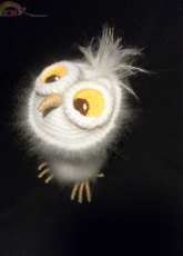 Crochet toy owl