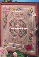 Rose Garden Sampler from Cross Stitch and Country Crafts September -  October 1989 PCS