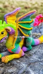 Crafty Intentions - Megan Lapp - Small Eastern Dragon - Dragón oriental - Spanish