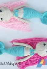 Sweet Oddity Art - Carolyne Brodie - Melody the mermaid crochet pattern