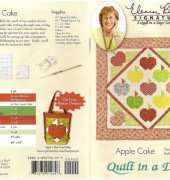 Eleanor Burns-Apple cake quilt