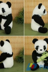 Planet June Panda Crochet pattern