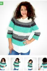 Hobbii Friends - Catalina Ungureanu - Mint Lollipop Sweater - Free.