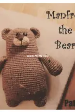 Poppy Crochet Design - Zsuzsanna Blaho - Manfred the Bear- Free