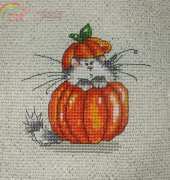 Margaret Sherry - Pumpkin Kitty