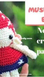 Anvi's Granny Handicraft - Joy Pham Sontakke - Mushroom Elf - Free