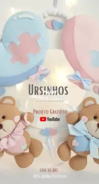 Lua de Mimos - Teddy Bears in Love - Ursinhos Enamorados by Ana Penicheiro - Portuguese - Free