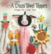 American School of Needlework 1249 Kelly Robinson - A Dozen Towel Toppers