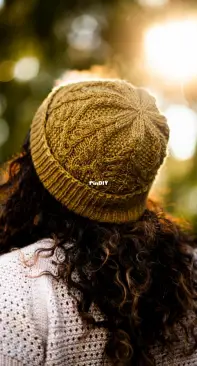 Deep Winter Hat by Abbye Dahl, Selena Shepard - Wool & Pine