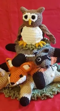 Amigurumi Crochet: Farm and Forest Animals: Includes 26 Patterns! - Libro  electrónico - Kristen Rask - Storytel