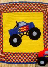 Crochet Village CV062 - Donna Harelik - Monster Trucks
