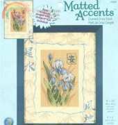 Dimensions Matted Accents 06869 Oriental Irises XSD