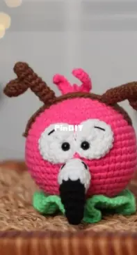 WoolnMood - Dasha Chinyakova - Flamingo Ornament