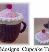 KTB designs - Sally Byrne - Cupcake Teapot