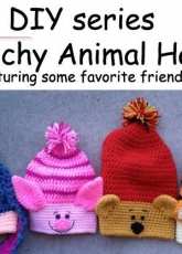 Snappy Tots- Heidi Yates - Slouchy Animal Hats