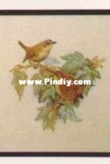 Permin calendar 1982-12 Eurasian wren