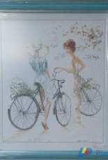 Bicyclists by Lanarte